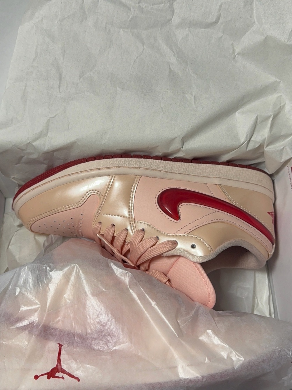 Nike Air Jordan 1 Low-“Patent Valentine’s Day”